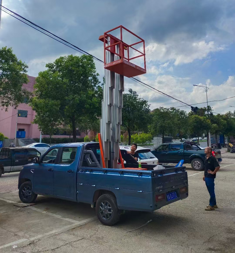 屯昌车载铝合金式高空作业车